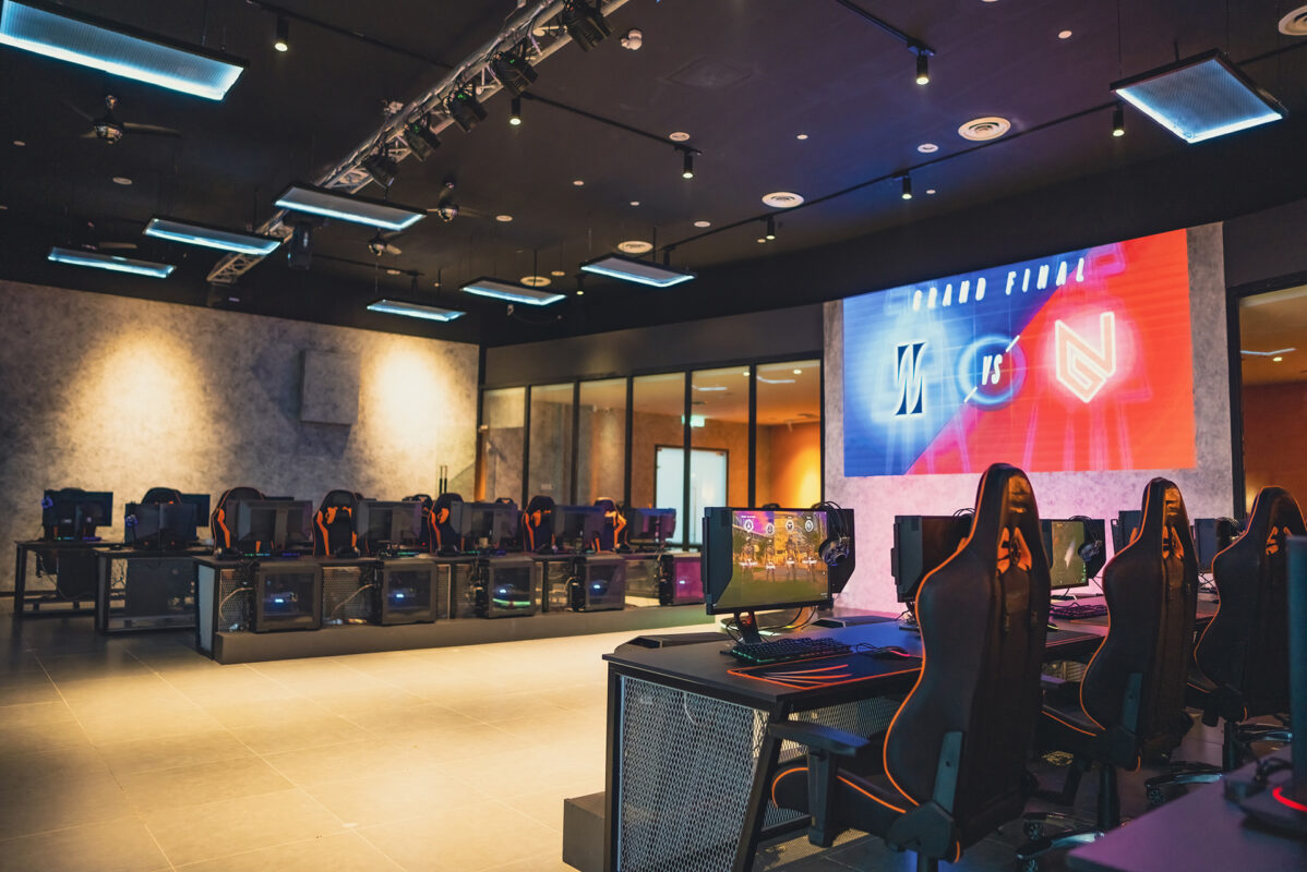 Ecran dynamique salle de sport